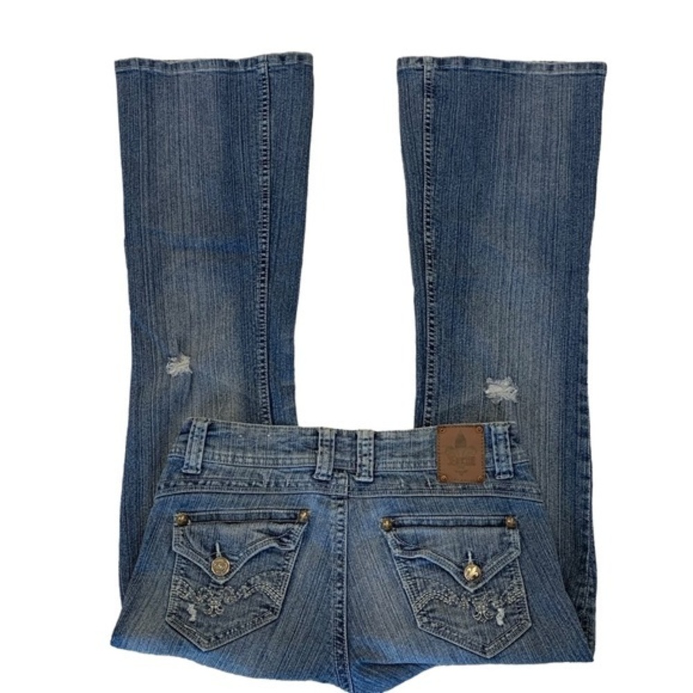 V‎ Blue Bootcut Jeans 9/10